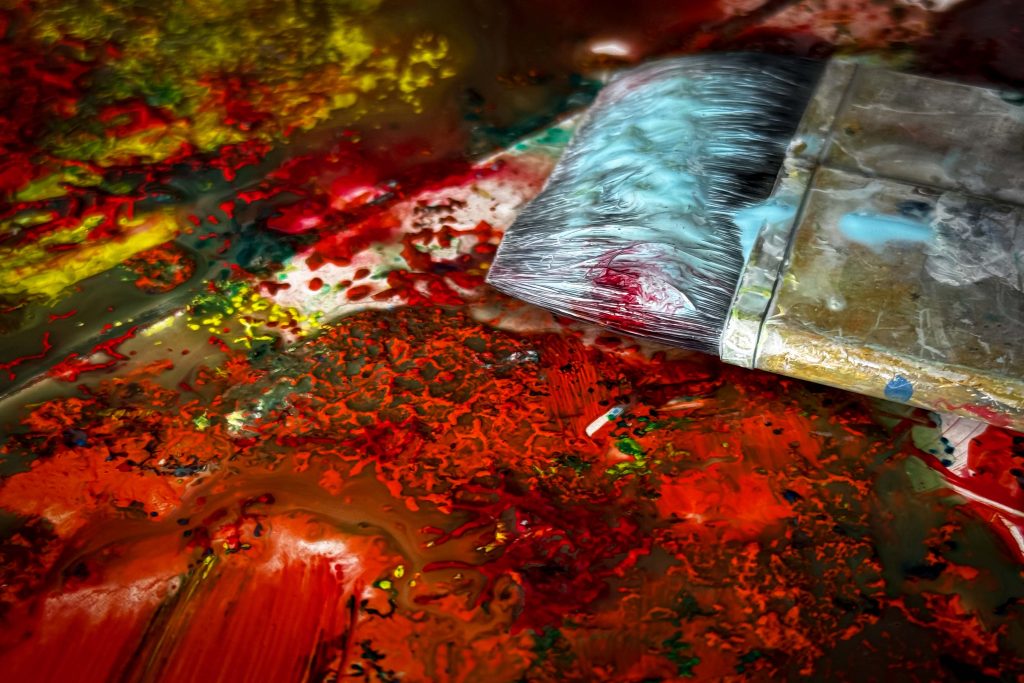 Im Atelier von Roswitha Schumacher-Kuckelkorn | © Gripp | 2025